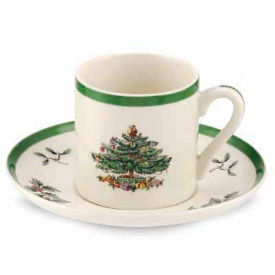 Spode Christmas Tree Espressotasse